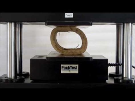 Paper Core Compression Test by PackTest.com 